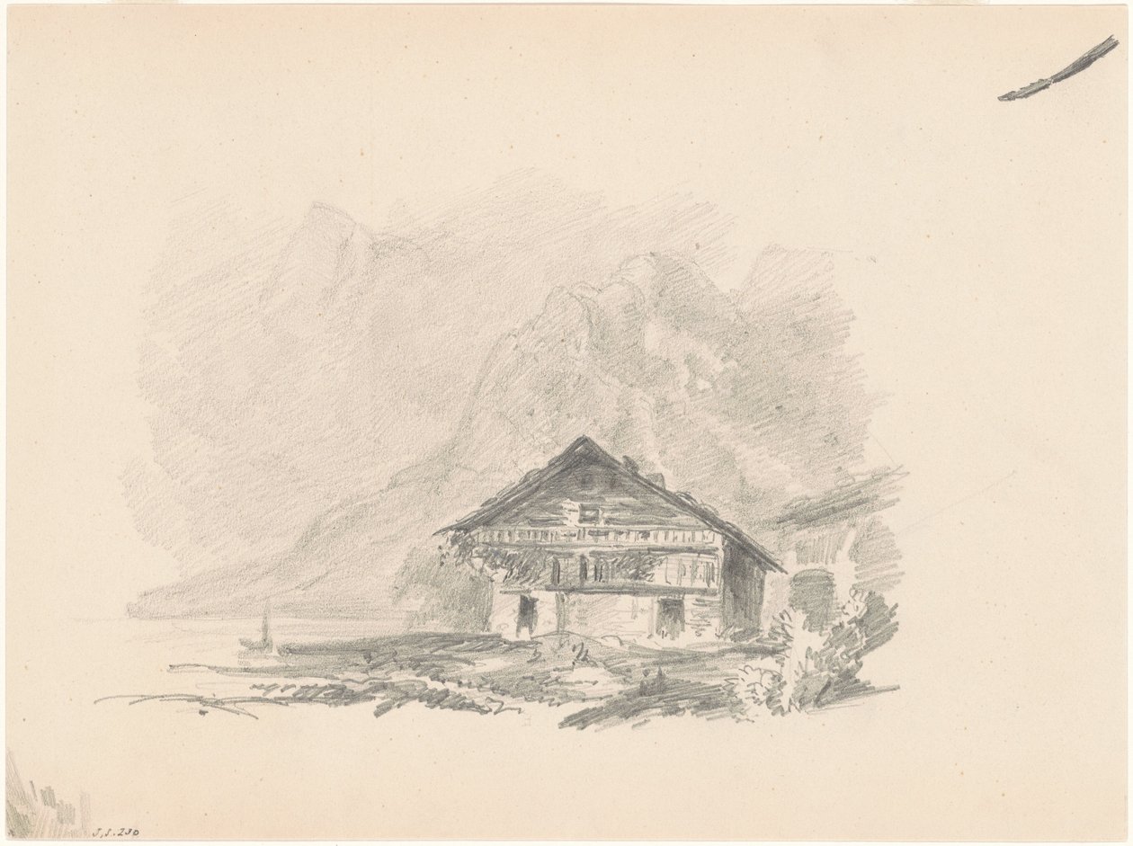 Chata Szwajcarska, 1869. autorstwa John Singer Sargent