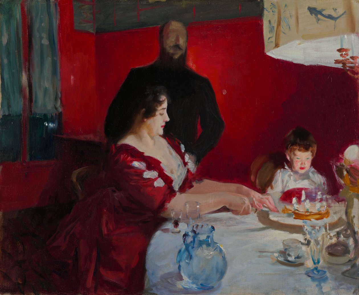Przyjęcie urodzinowe autorstwa John Singer Sargent