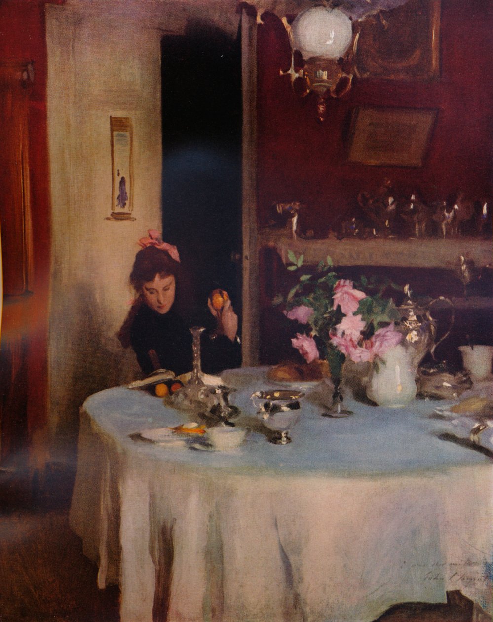 Stół Śniadaniowy, 1884 1934 autorstwa John Singer Sargent