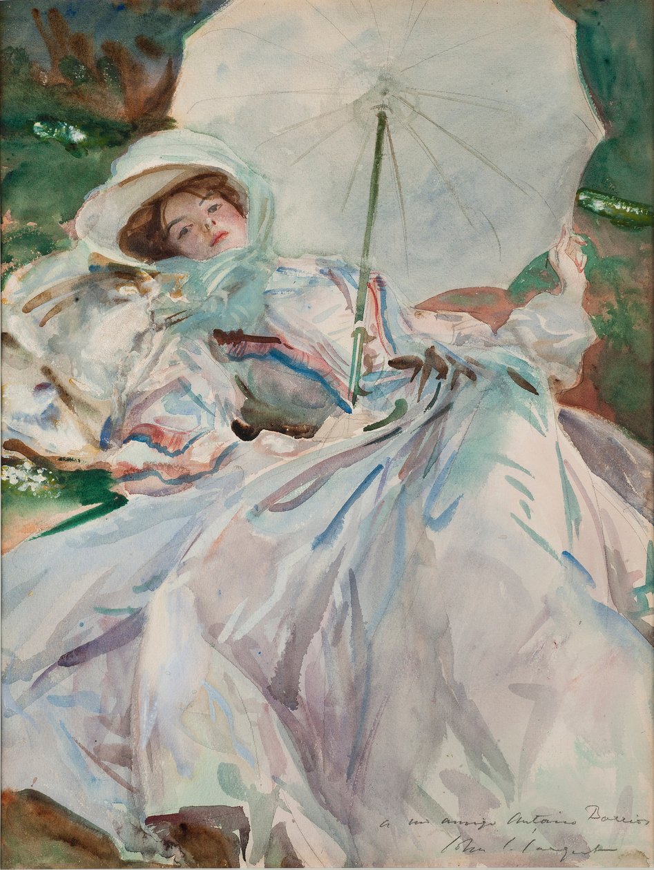 Dama z Parasolem, 1911. autorstwa John Singer Sargent