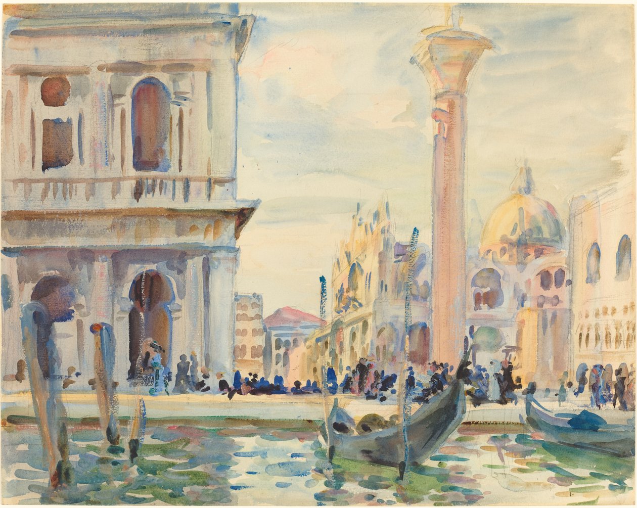 Piazzetta autorstwa John Singer Sargent