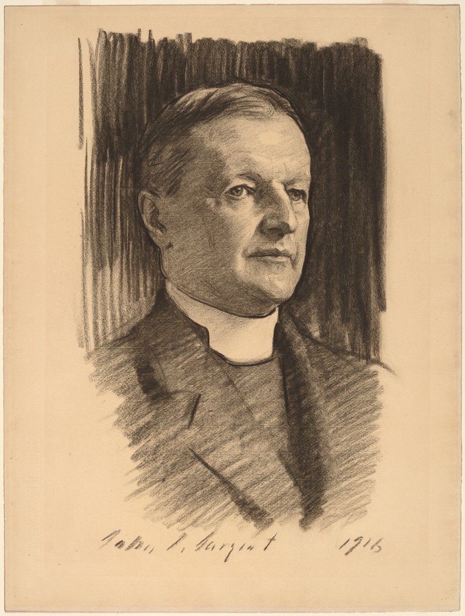 Rt. Wielebny William Lawrence, 1916. autorstwa John Singer Sargent