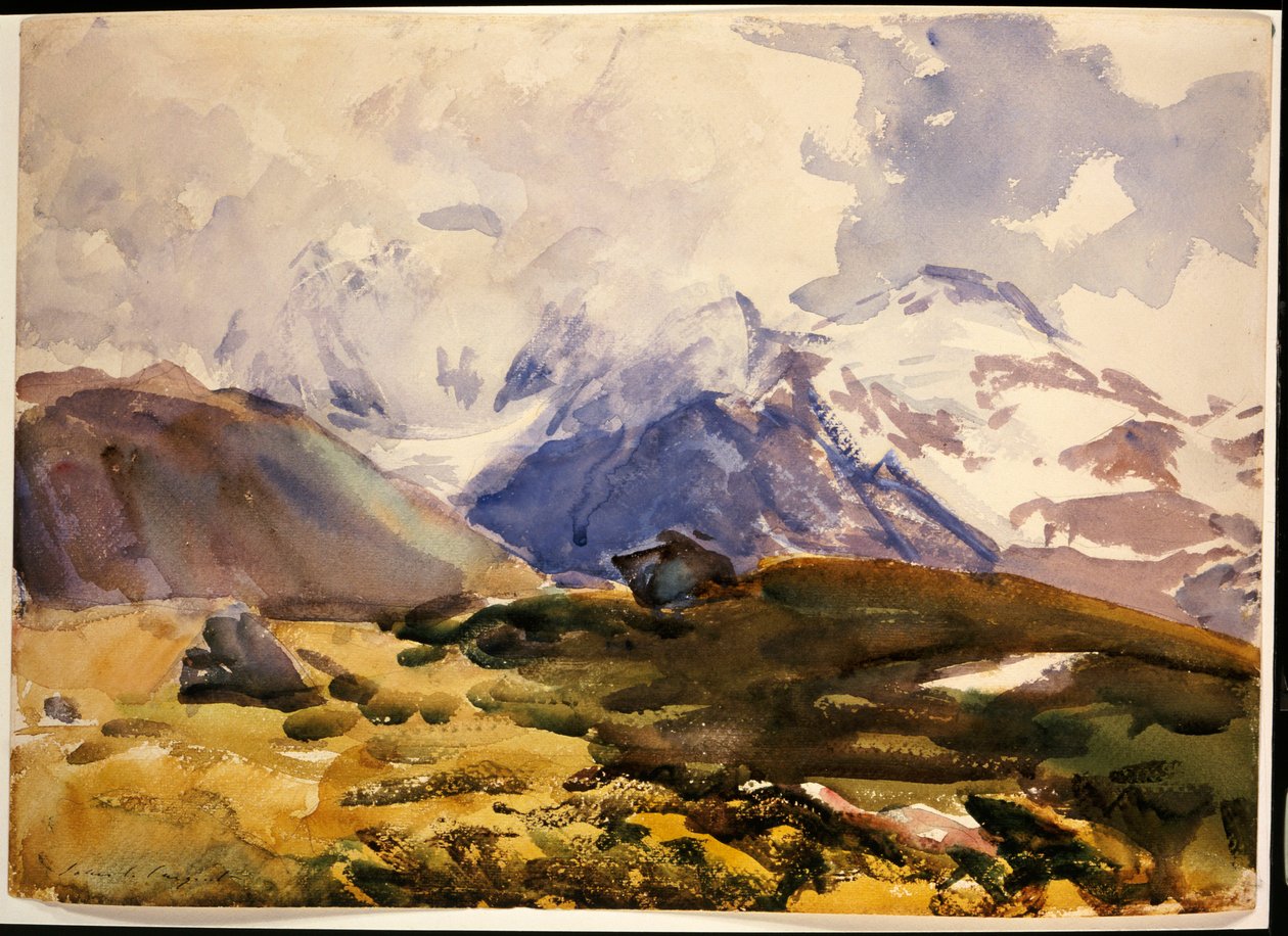 Simplon, ok. 1910 autorstwa John Singer Sargent