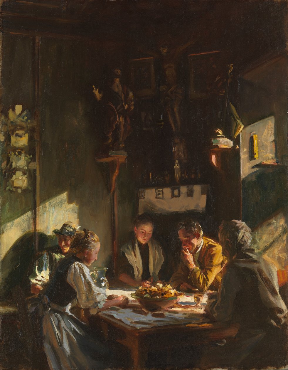 Wnętrze Tyrolu, 1915 autorstwa John Singer Sargent