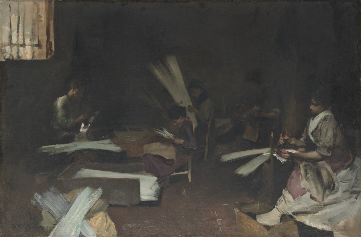 Weneccy pracownicy szkła autorstwa John Singer Sargent