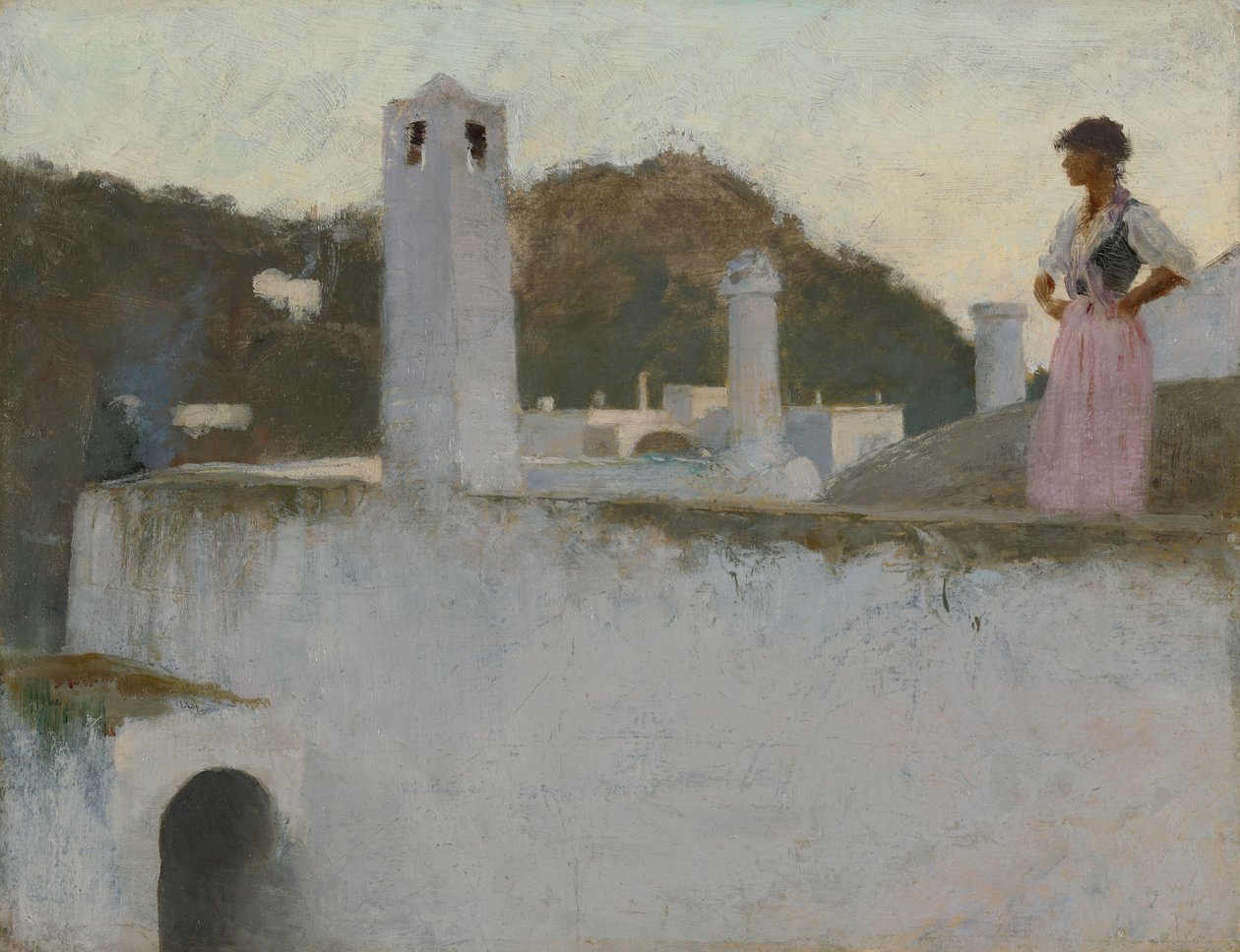 Widok na Capri autorstwa John Singer Sargent