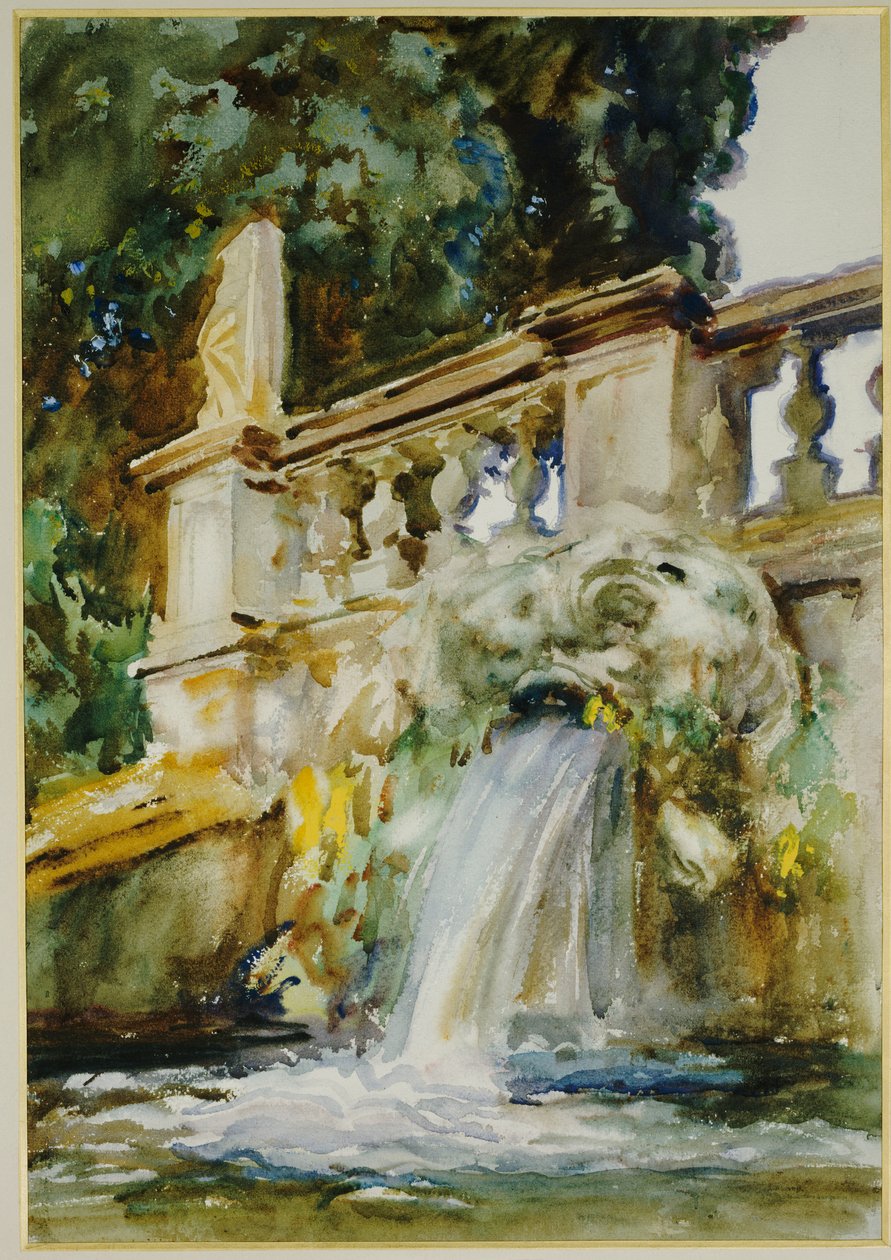 Willa Torlonia, Frascati, 1907 autorstwa John Singer Sargent