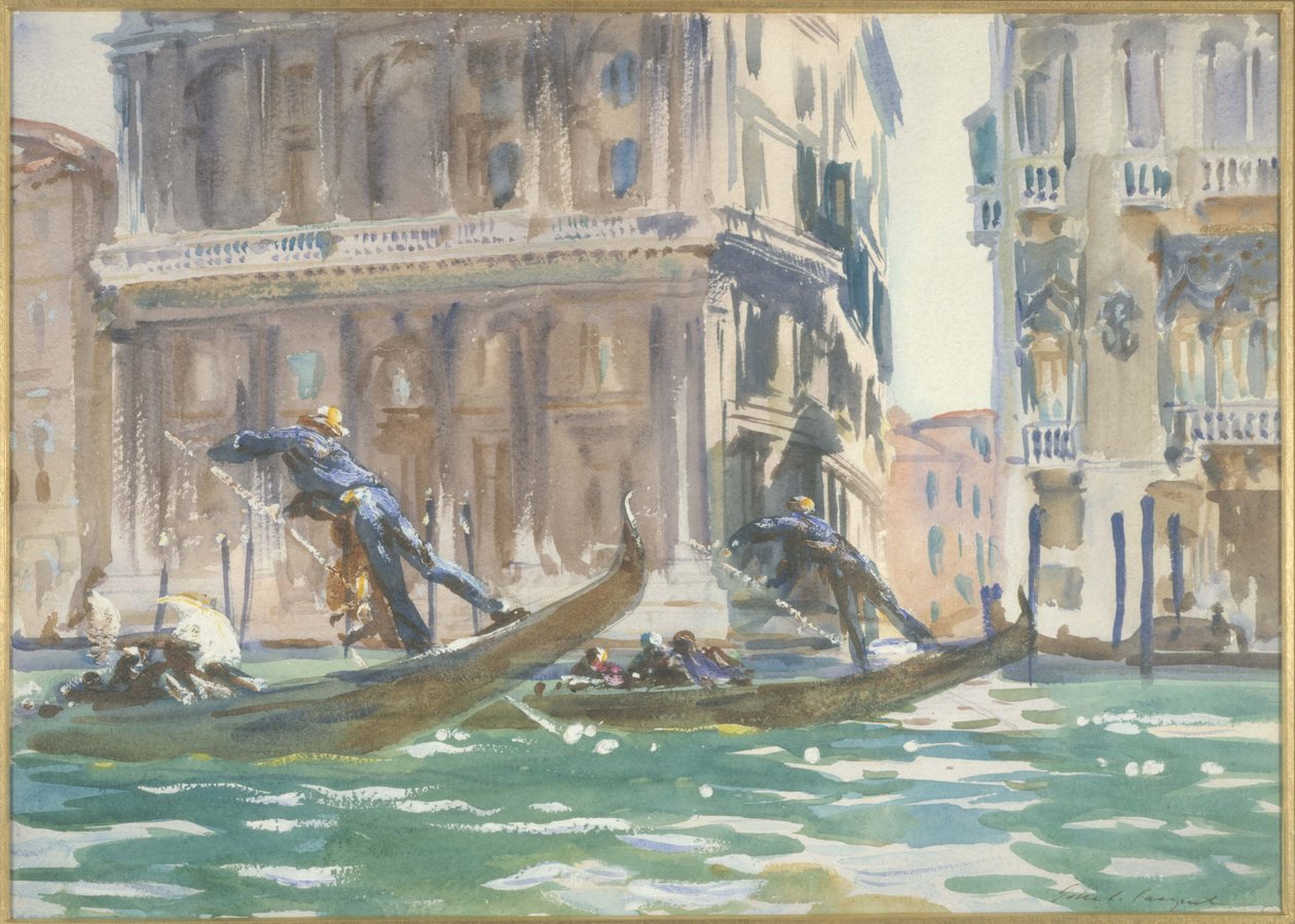 Widok Wenecji autorstwa John Singer Sargent