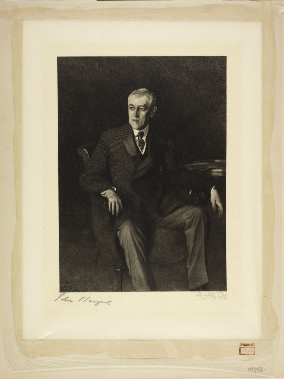 Woodrow Wilson autorstwa John Singer Sargent