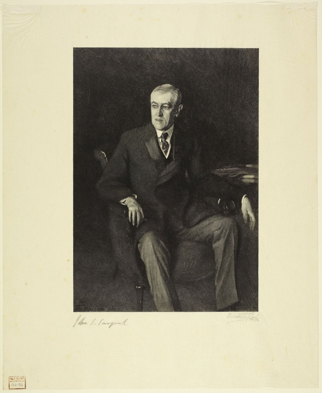 Woodrow Wilson autorstwa John Singer Sargent