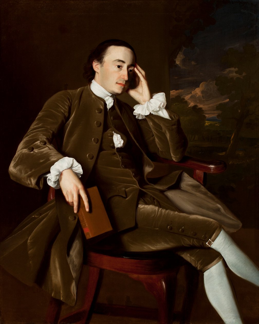 John Bours, ok. 1763 (olej na płótnie) autorstwa John Singleton Copley
