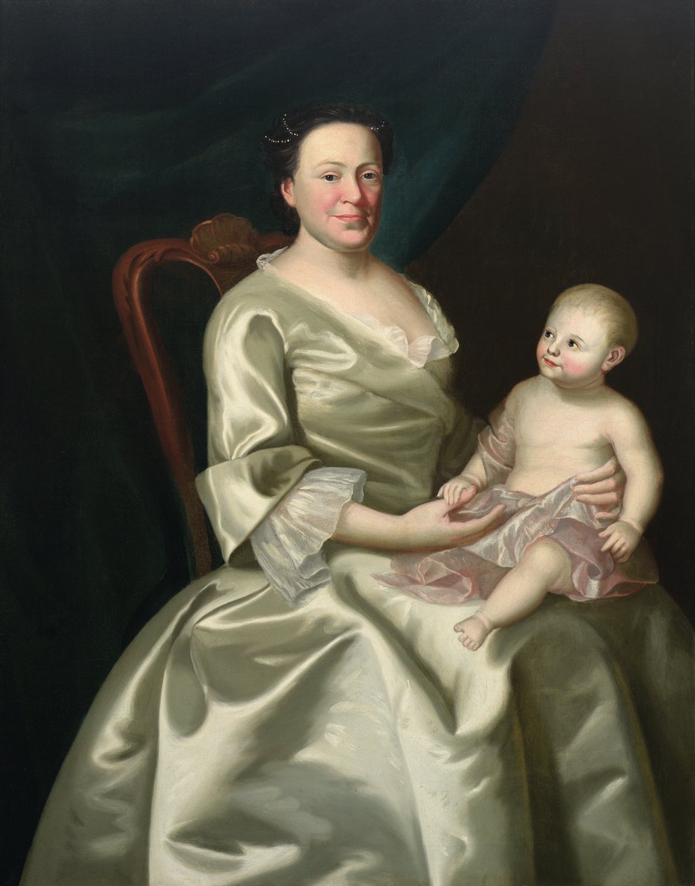 Portret pani Daniel Rea z dzieckiem autorstwa John Singleton Copley