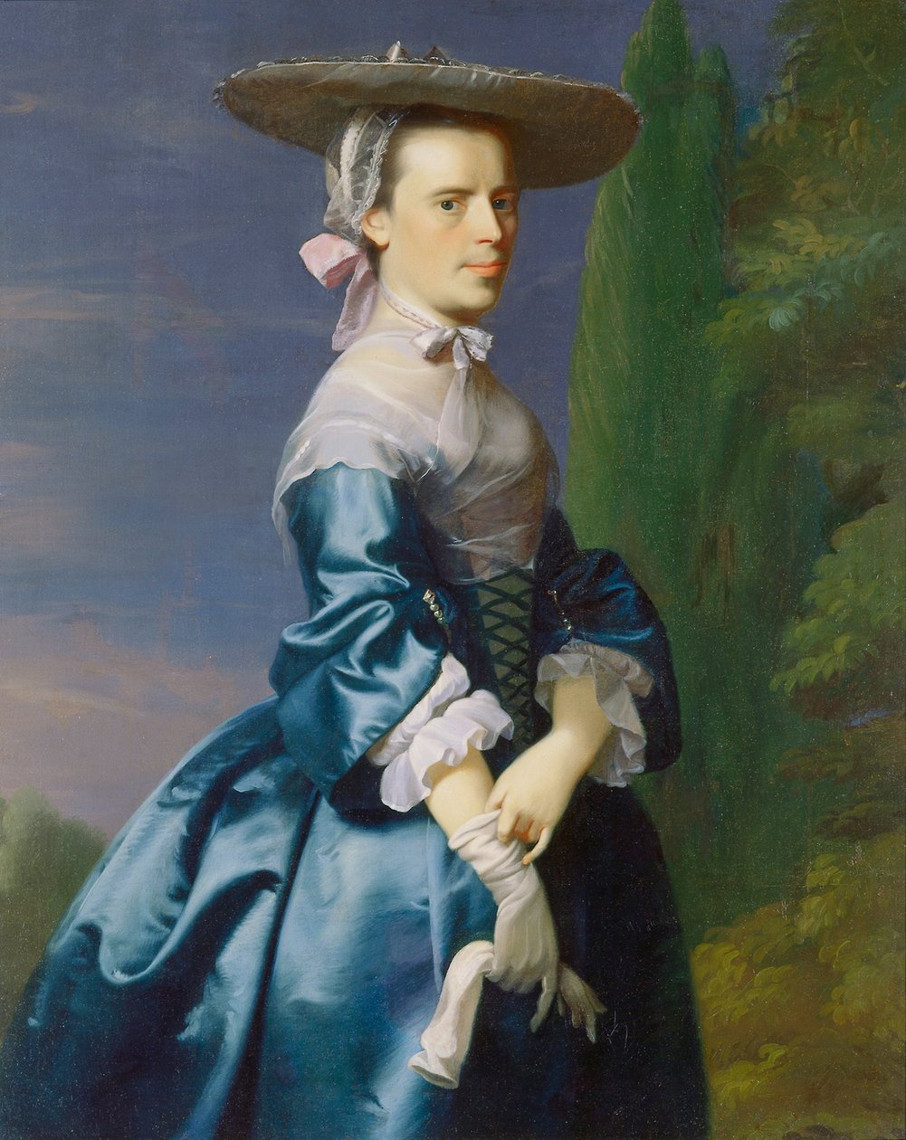 Portret Sarah Allen, z domu Sargent autorstwa John Singleton Copley