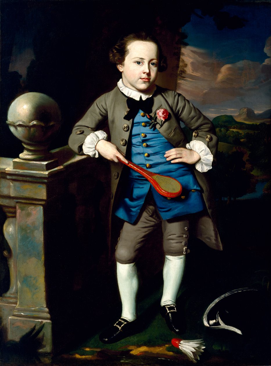Portret chłopca, ok. 1758-60 (olej na płótnie) autorstwa John Singleton Copley