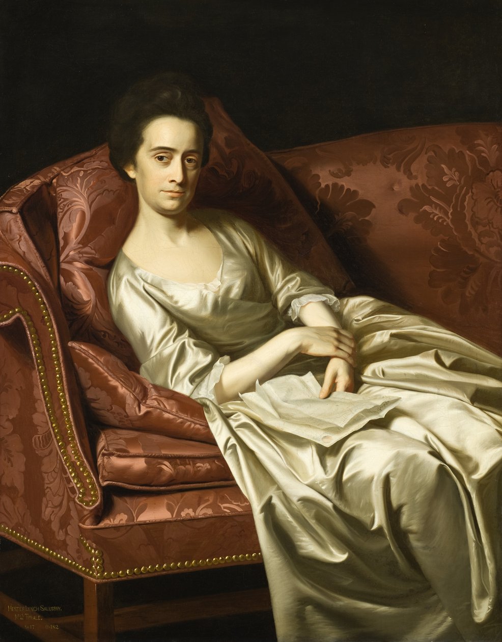 Portret damy autorstwa John Singleton Copley