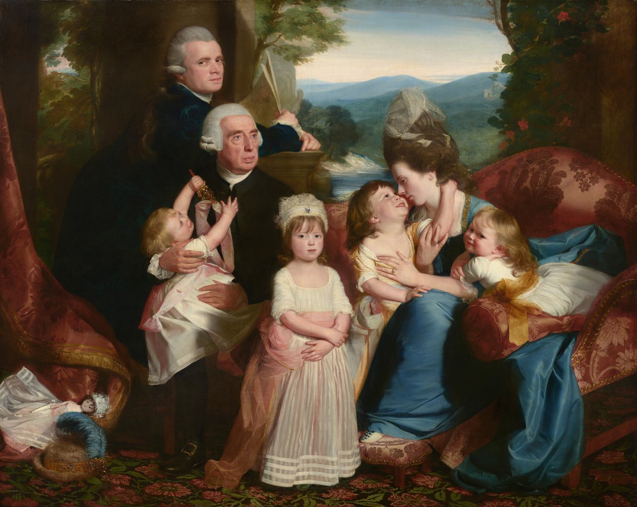 Rodzina Copleyów autorstwa John Singleton Copley
