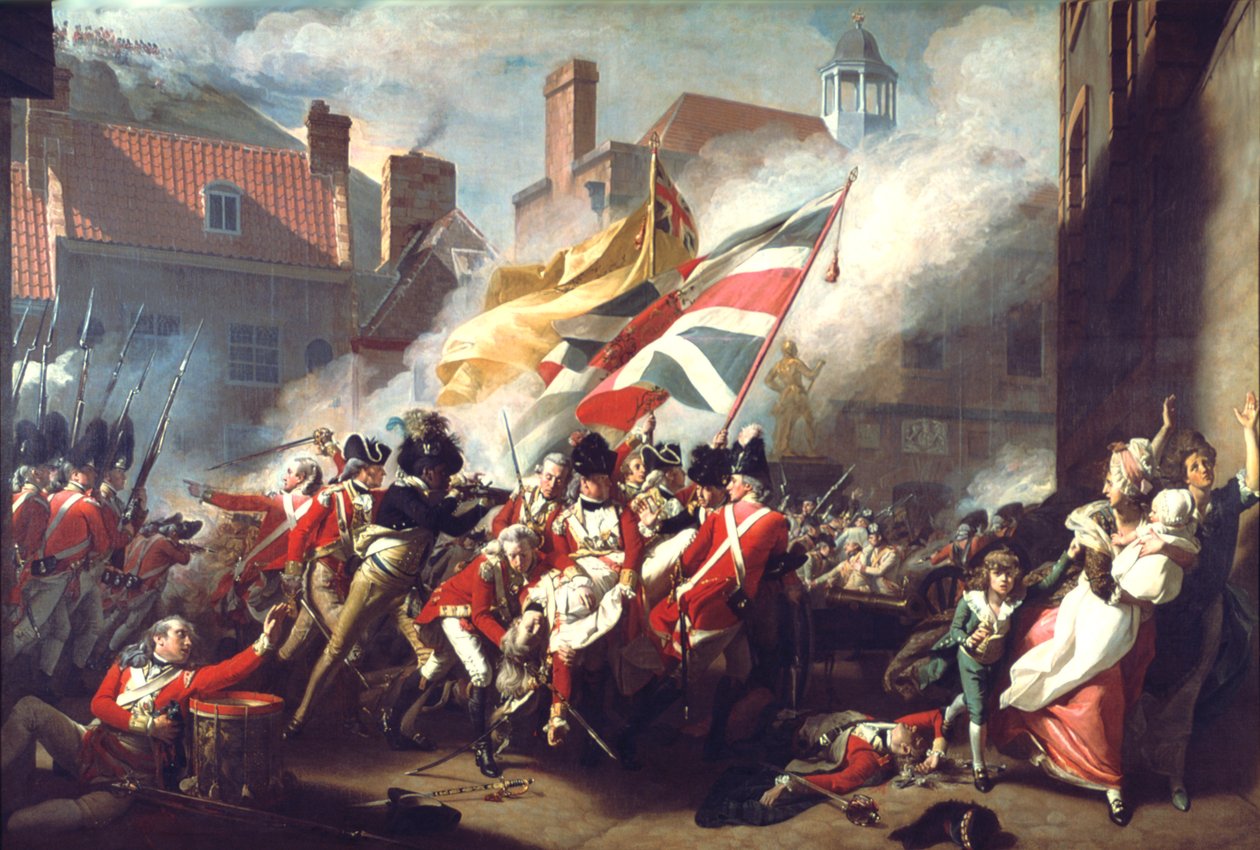 Śmierć majora Peirsona, 6 stycznia 1781, 1783. autorstwa John Singleton Copley