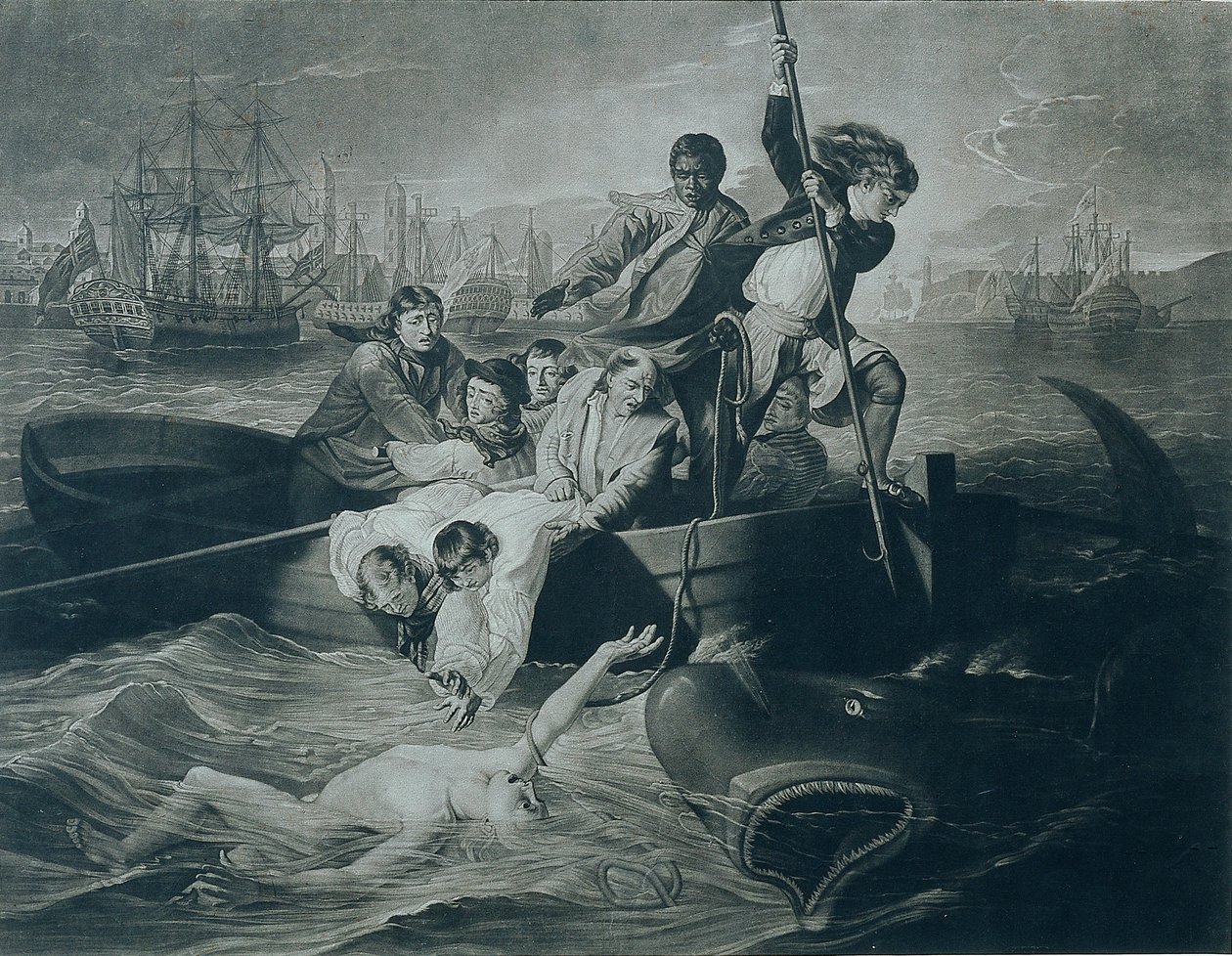 Watson i rekin autorstwa John Singleton Copley