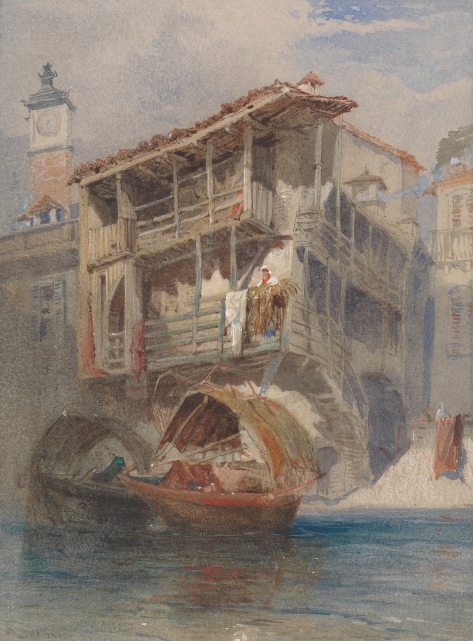 Isola Bella, Jezioro Maggiore autorstwa John Skinner Prout
