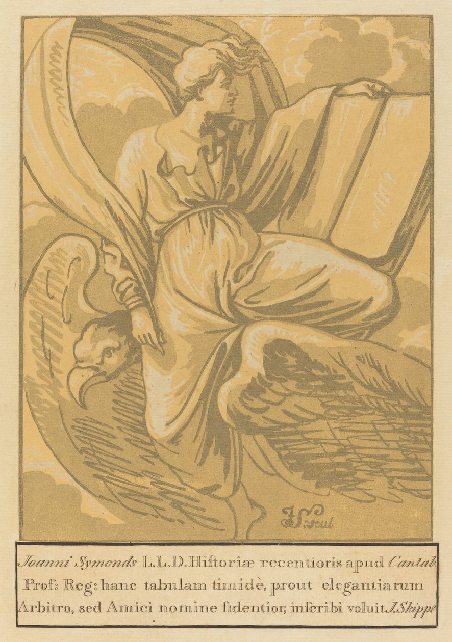 Św. Jan Ewangelista autorstwa John Skippe after Parmigianino