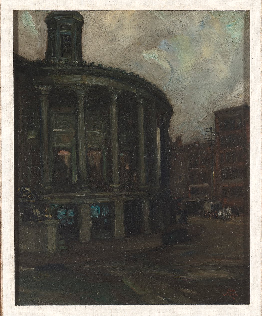 Филадельфийская фондовая биржа, гр. 1898 (холст, масло)польский autorstwa John French Sloan
