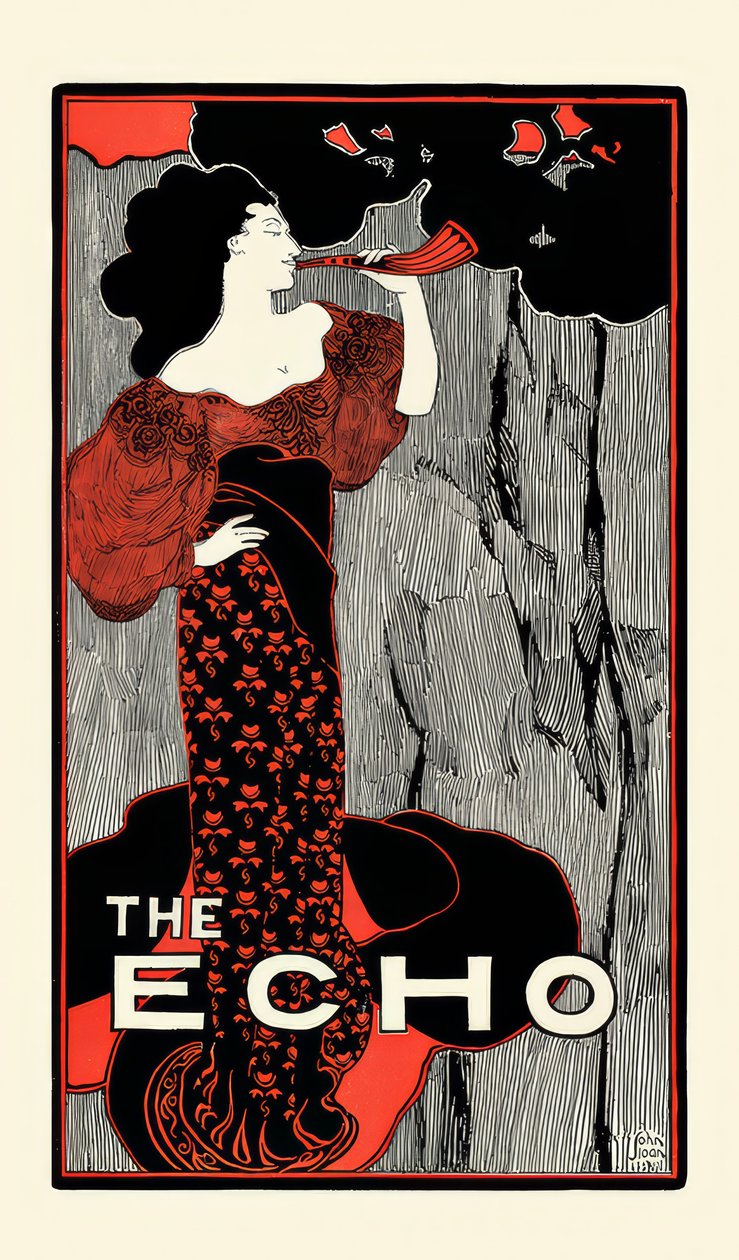 Echo autorstwa John French Sloan