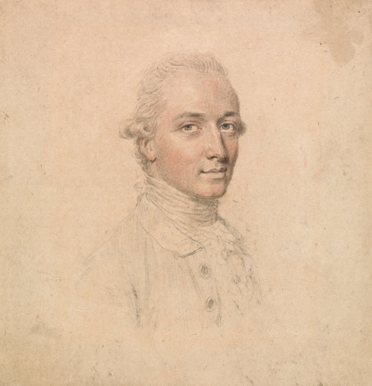 Portret Młodego Mężczyzny zaczerpnięty z Życia, skierowany w prawo autorstwa John Smart