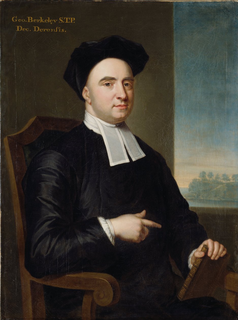Biskup George Berkeley autorstwa John Smibert