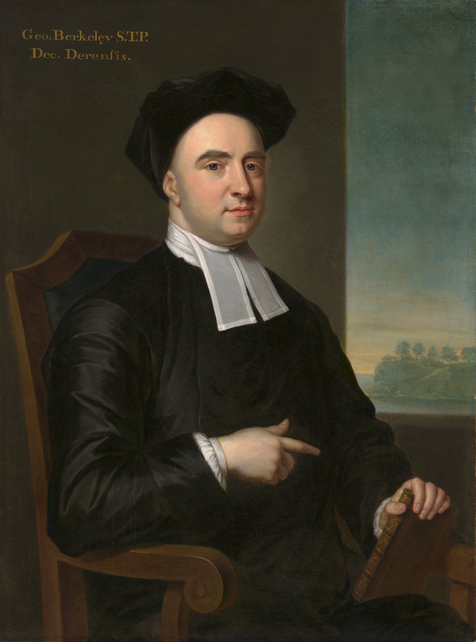 Biskup George Berkeley, 1727. autorstwa John Smibert