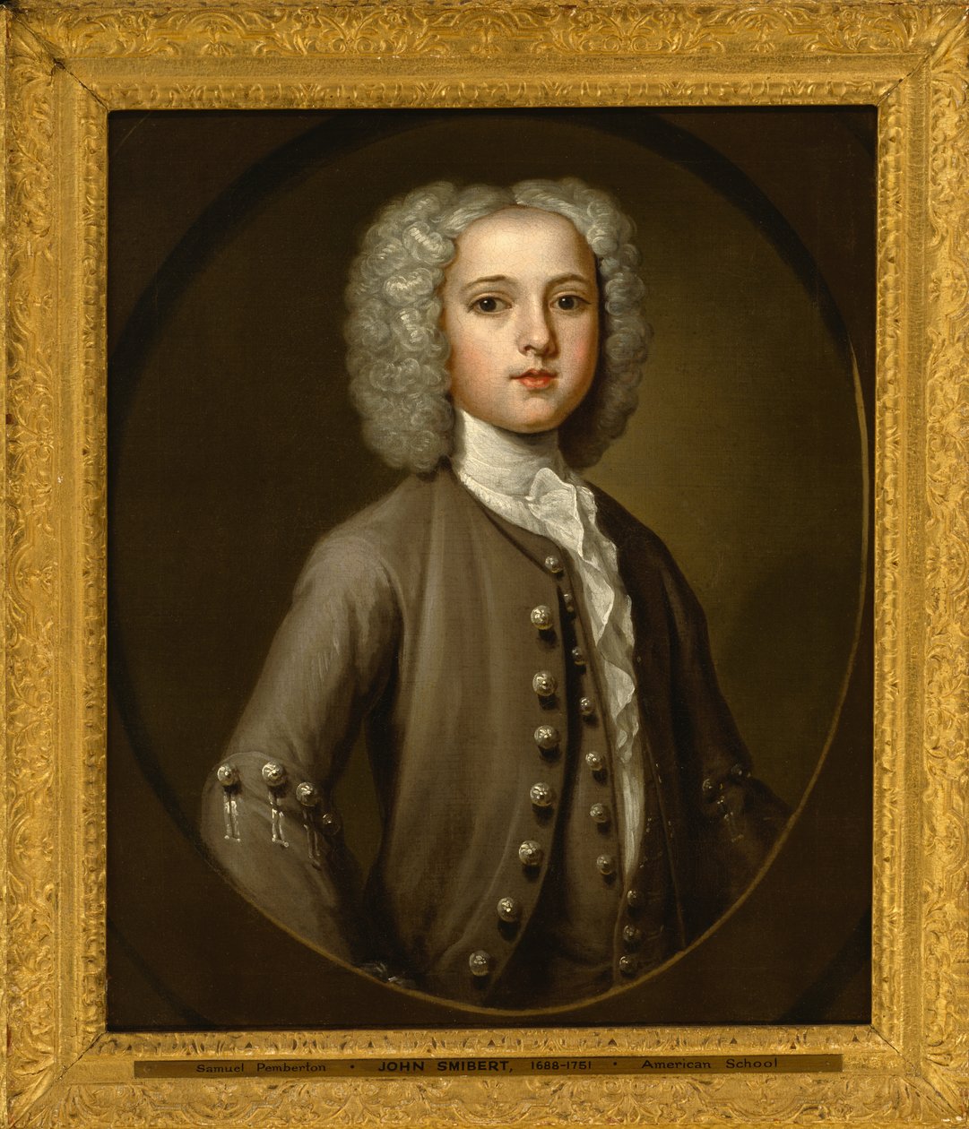 Portret Samuela Pembertona, 1734 autorstwa John Smibert