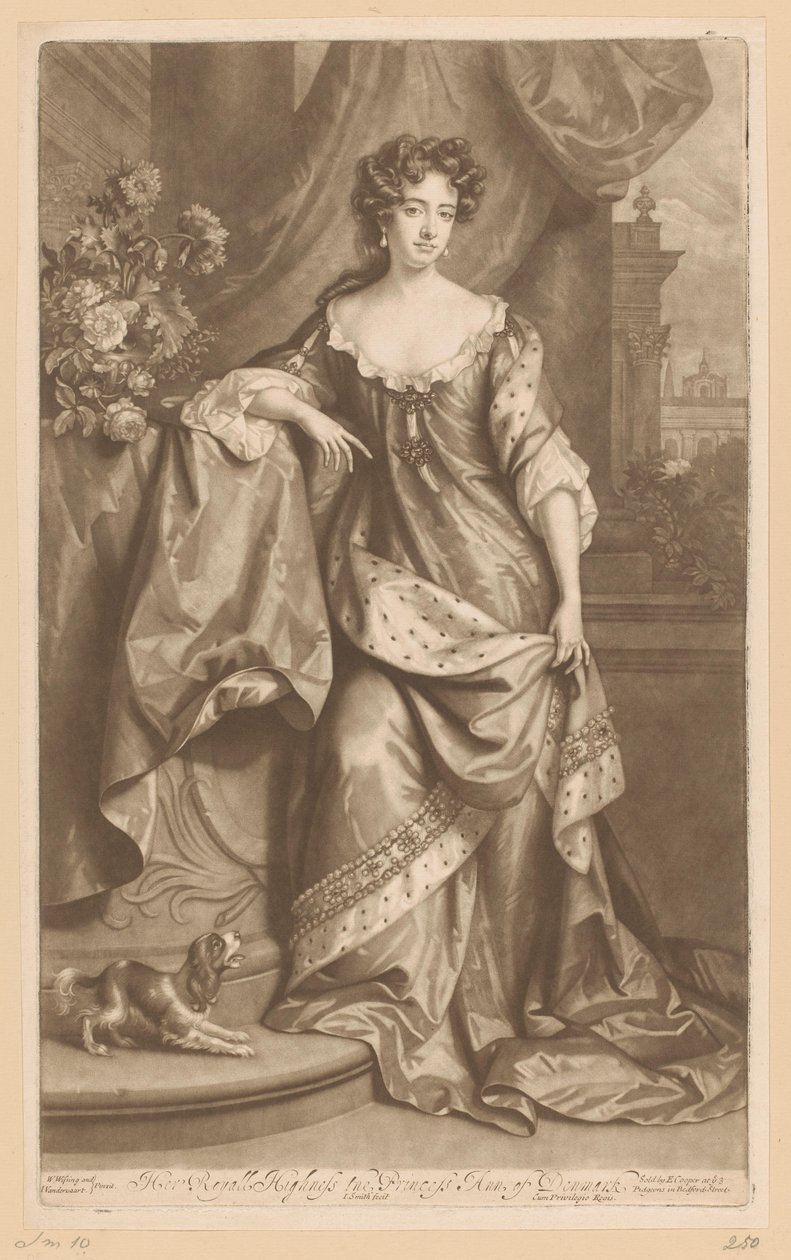 Portret Anny z Danii autorstwa John Smith