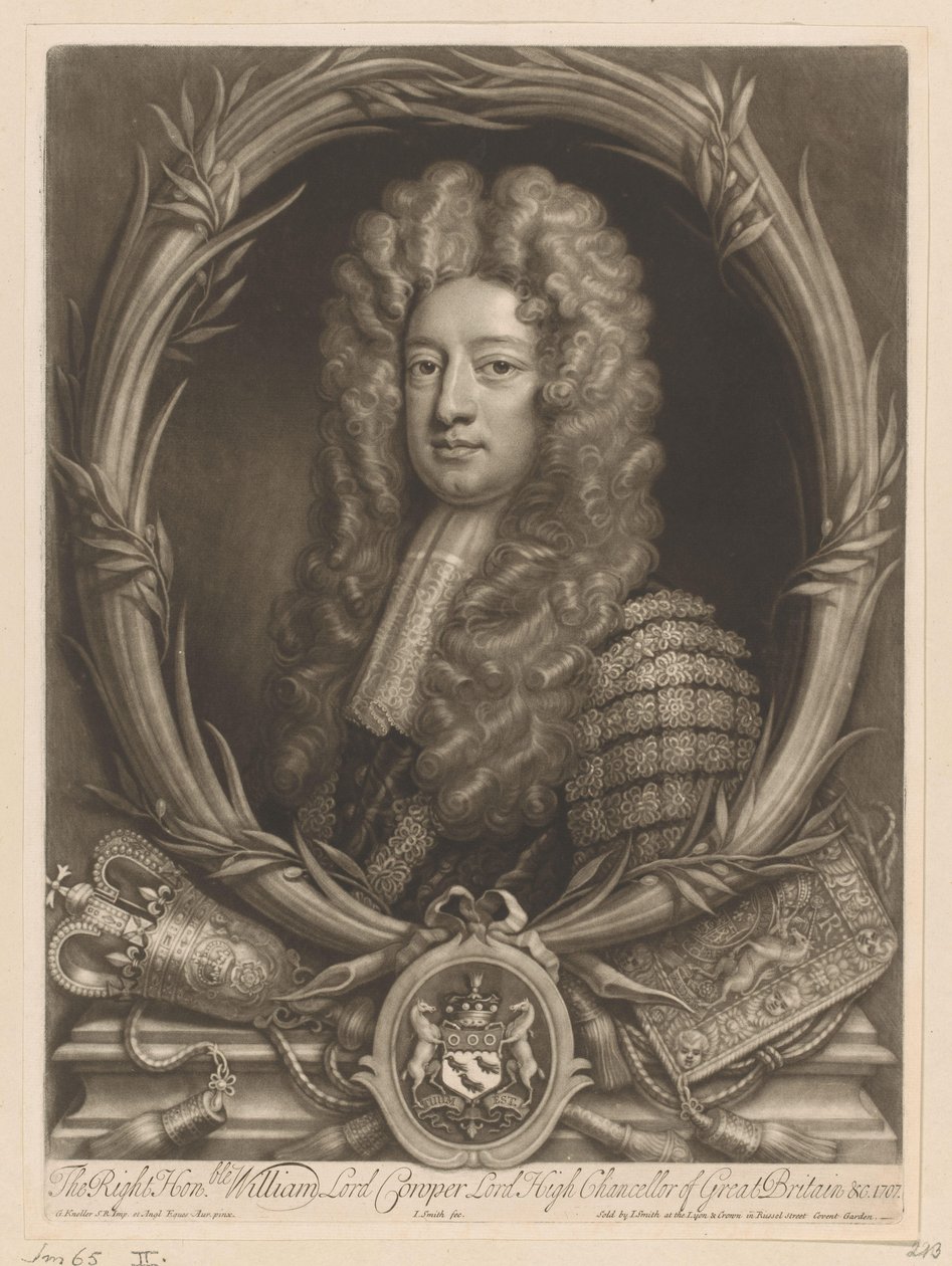 Portret van Williama Cowpera autorstwa John Smith