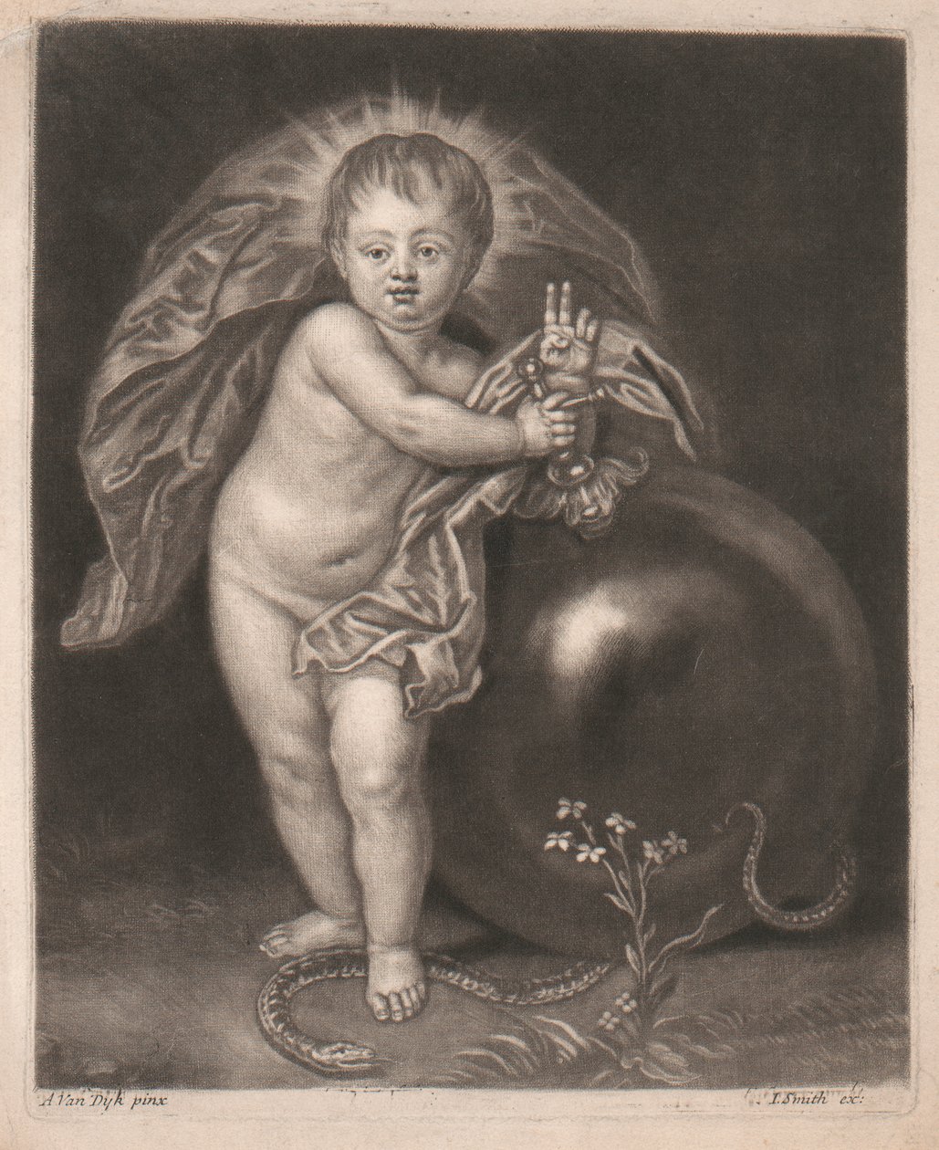 Dzieciątko Jezus autorstwa John Smith