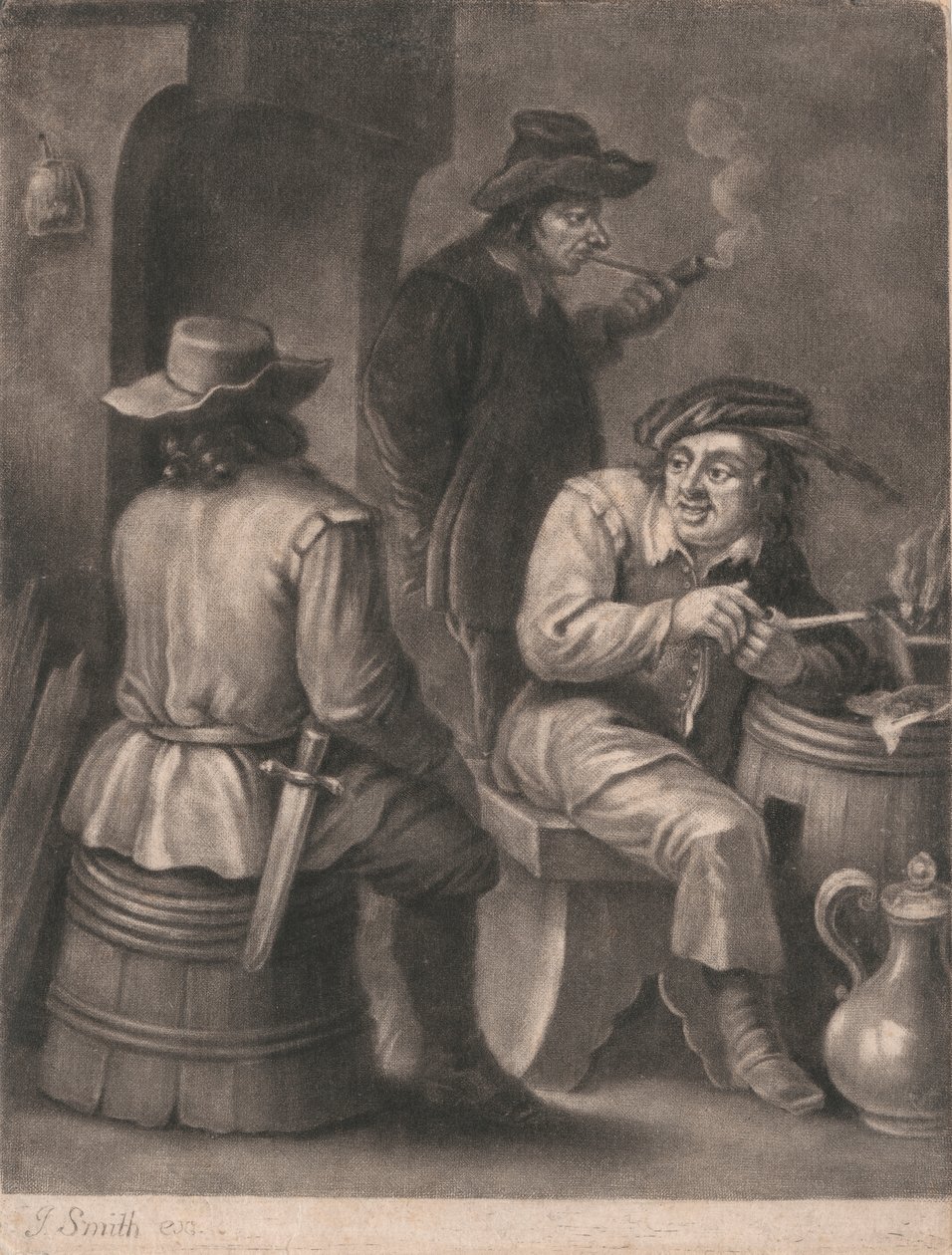 Niektórzy palacze autorstwa John Smith