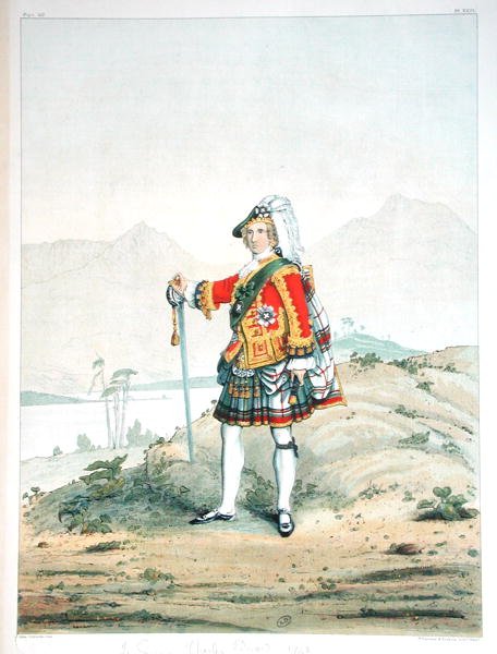 Książę Karol Edward (1720-88) autorstwa John Sobieski