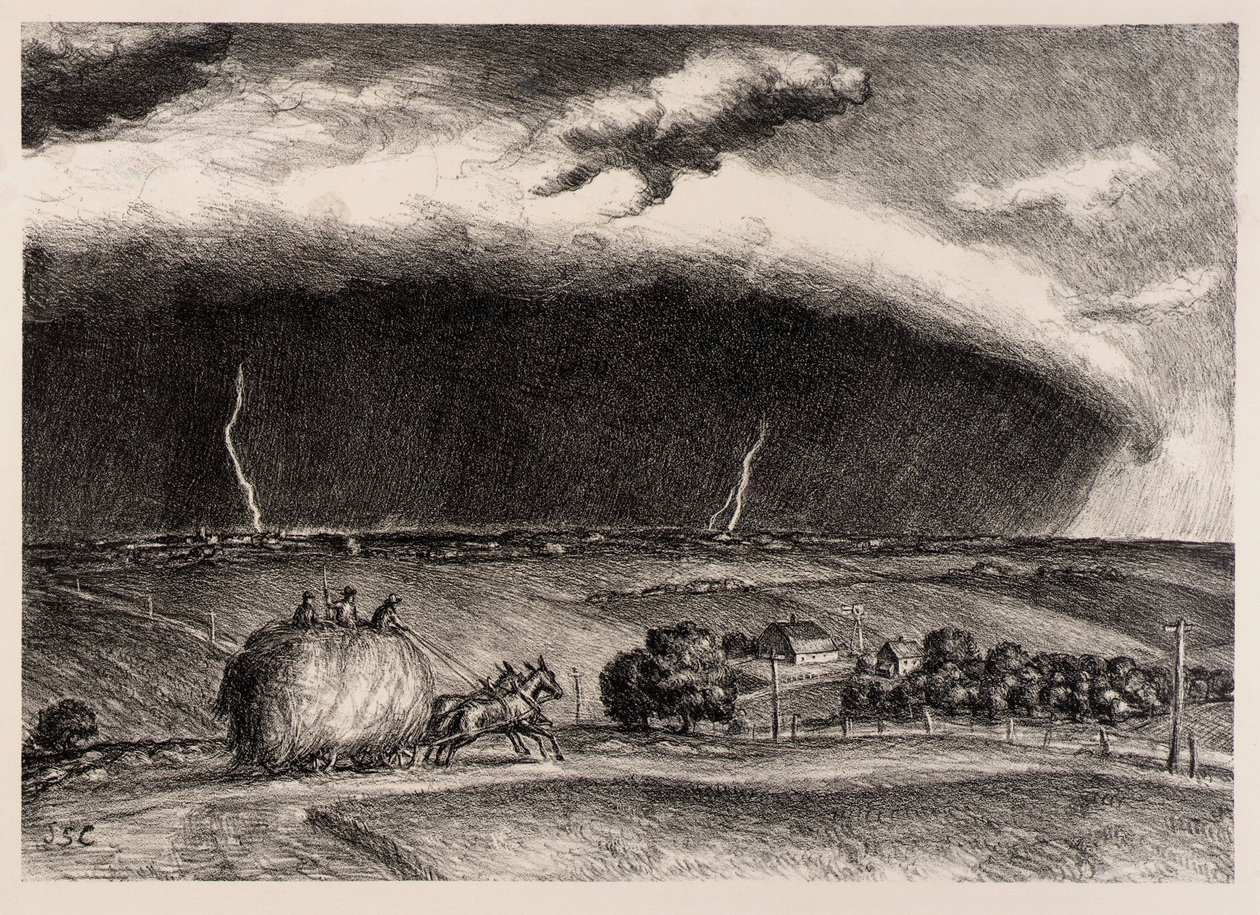The Line Storm autorstwa John Steuart Curry