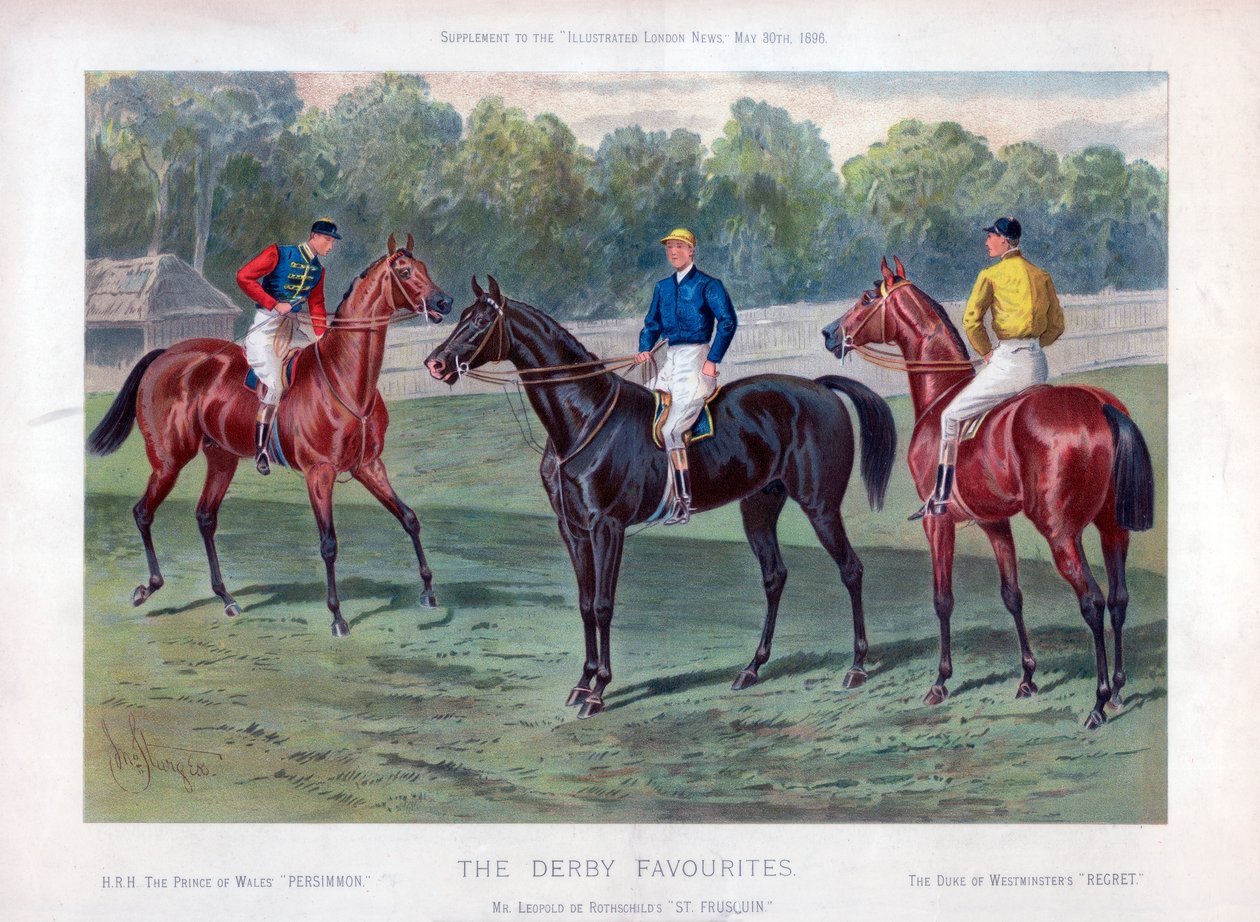 Ulubione Derby, 30 maja 1896 r. autorstwa John Sturgess