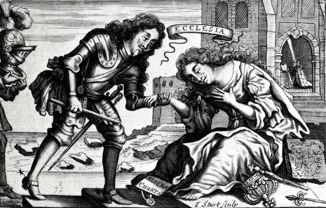Strona tytułowa do "Elenchus motuum nuperorum in Anglia" George