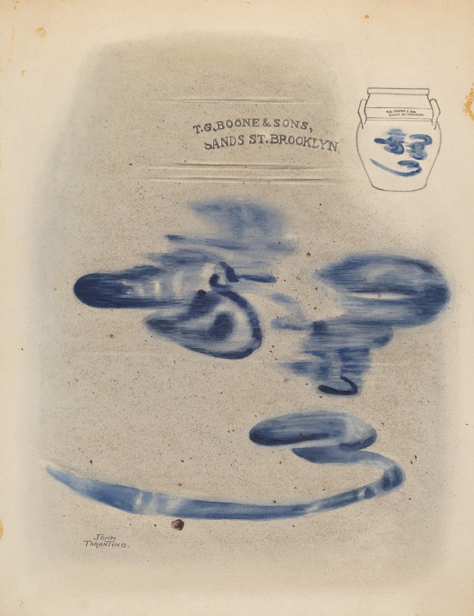 Crock, prawdopodobnie 19371938. autorstwa John Tarantino