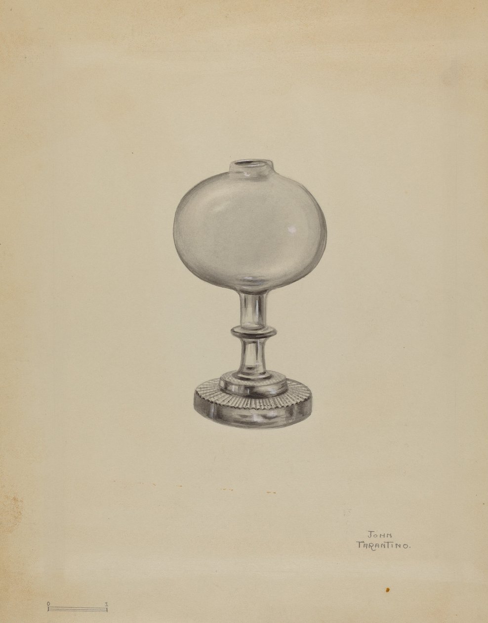 Lampa iskrowa, ok. 1936. autorstwa John Tarantino