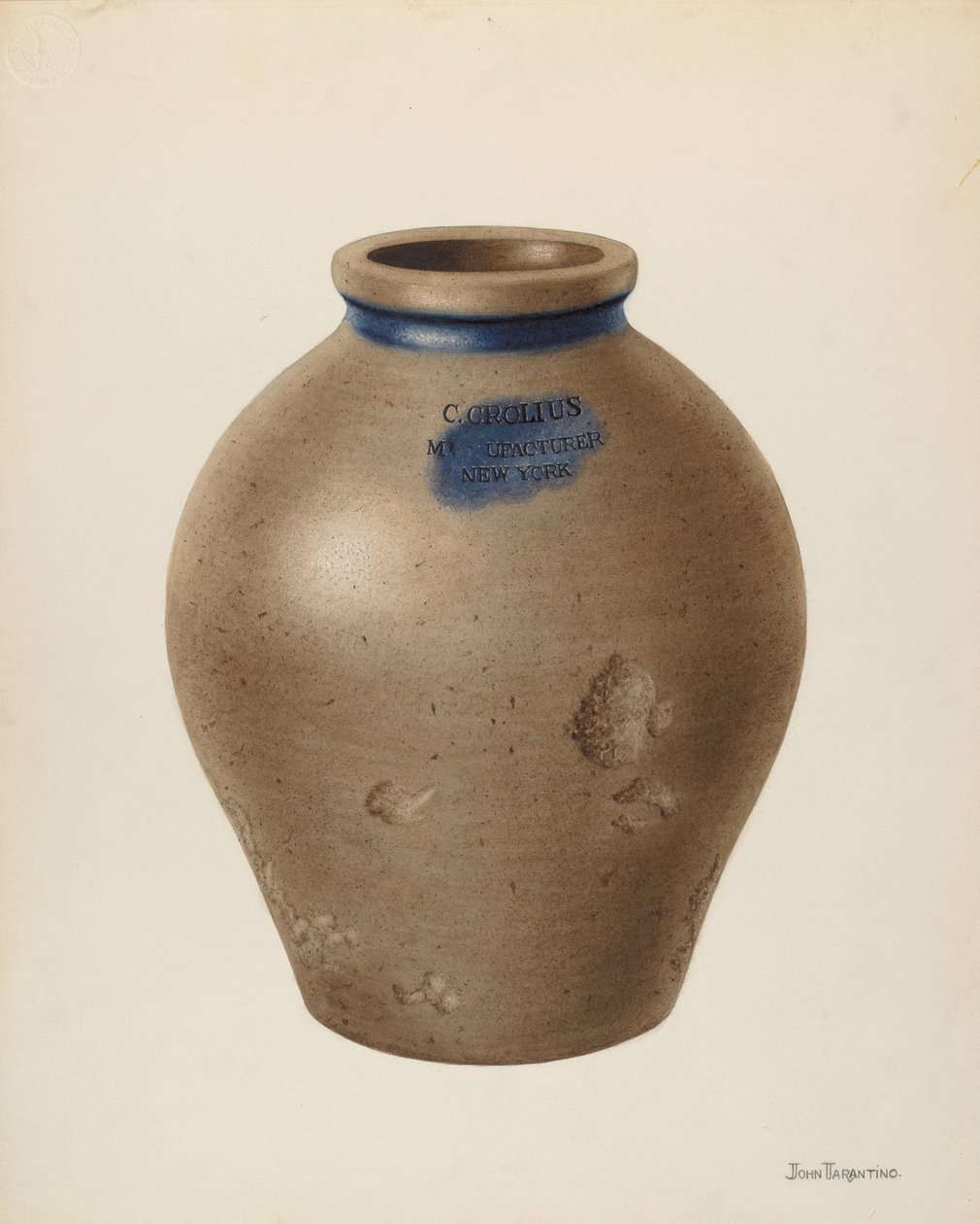 Wazon, ok. 1940. autorstwa John Tarantino