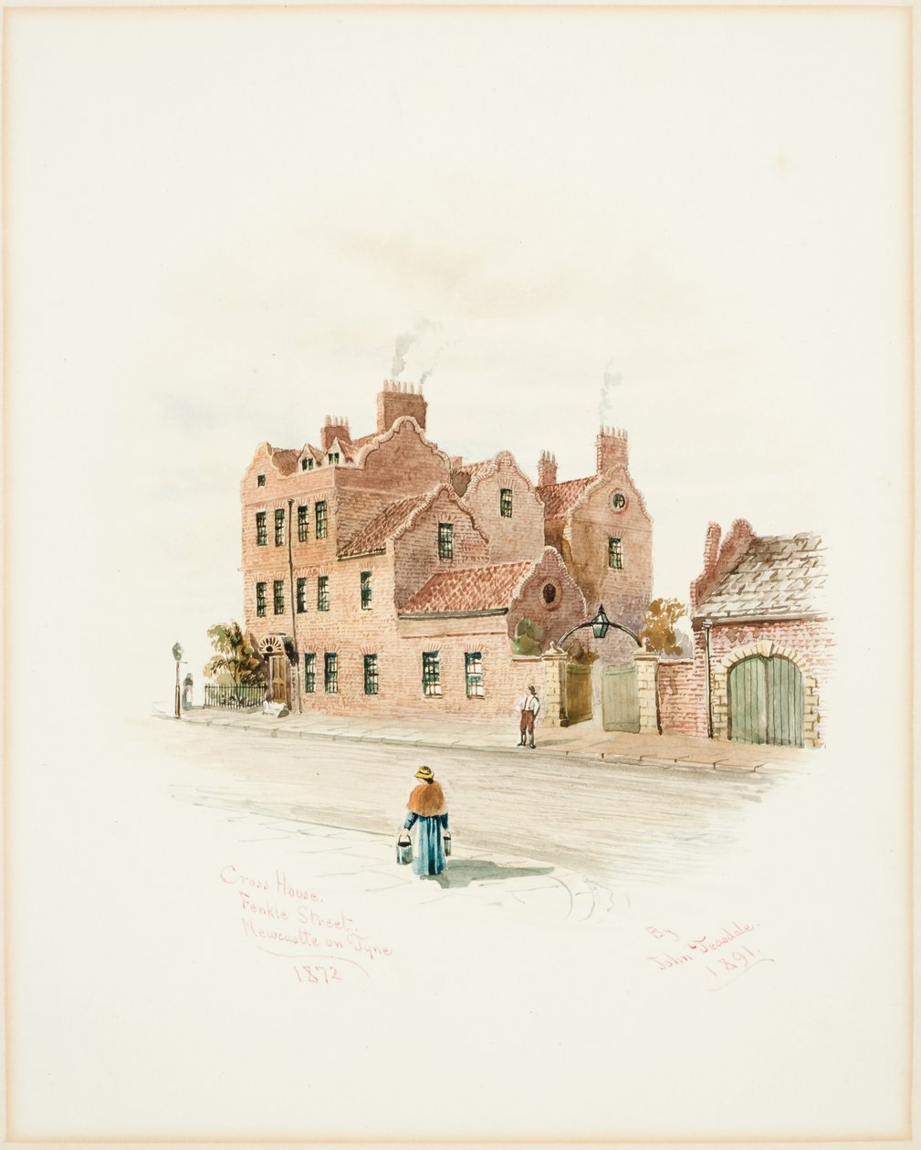 Cross House, Fenkle Street, Newcastle upon Tyne (kolor nadwozia) autorstwa John Teasdale