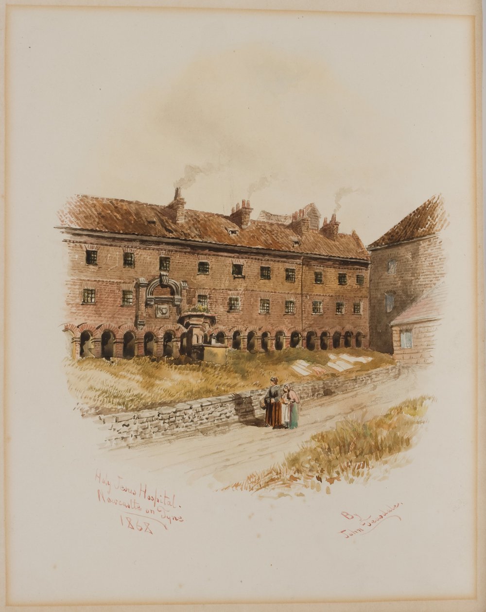 Szpital Świętego Jezusa, Newcastle upon Tyne (kolor nadwozia) autorstwa John Teasdale