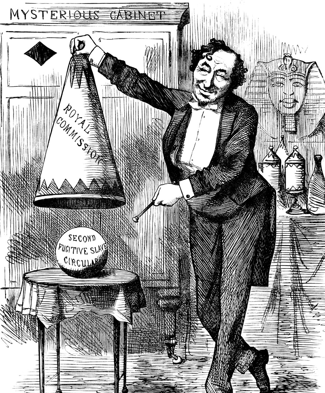 Benjamin Disraeli autorstwa John Tenniel