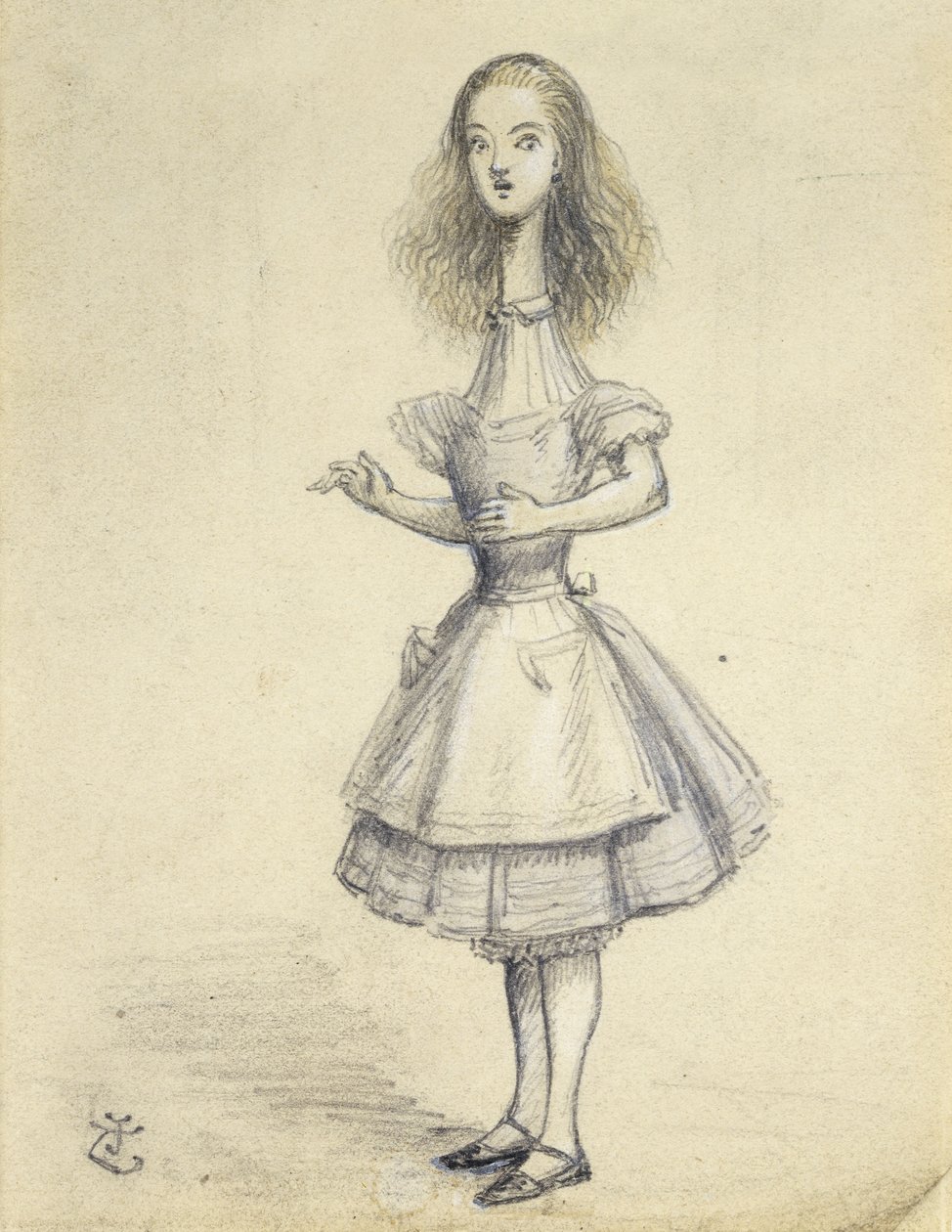 „Ciekawski i ciekawski” autorstwa John Tenniel