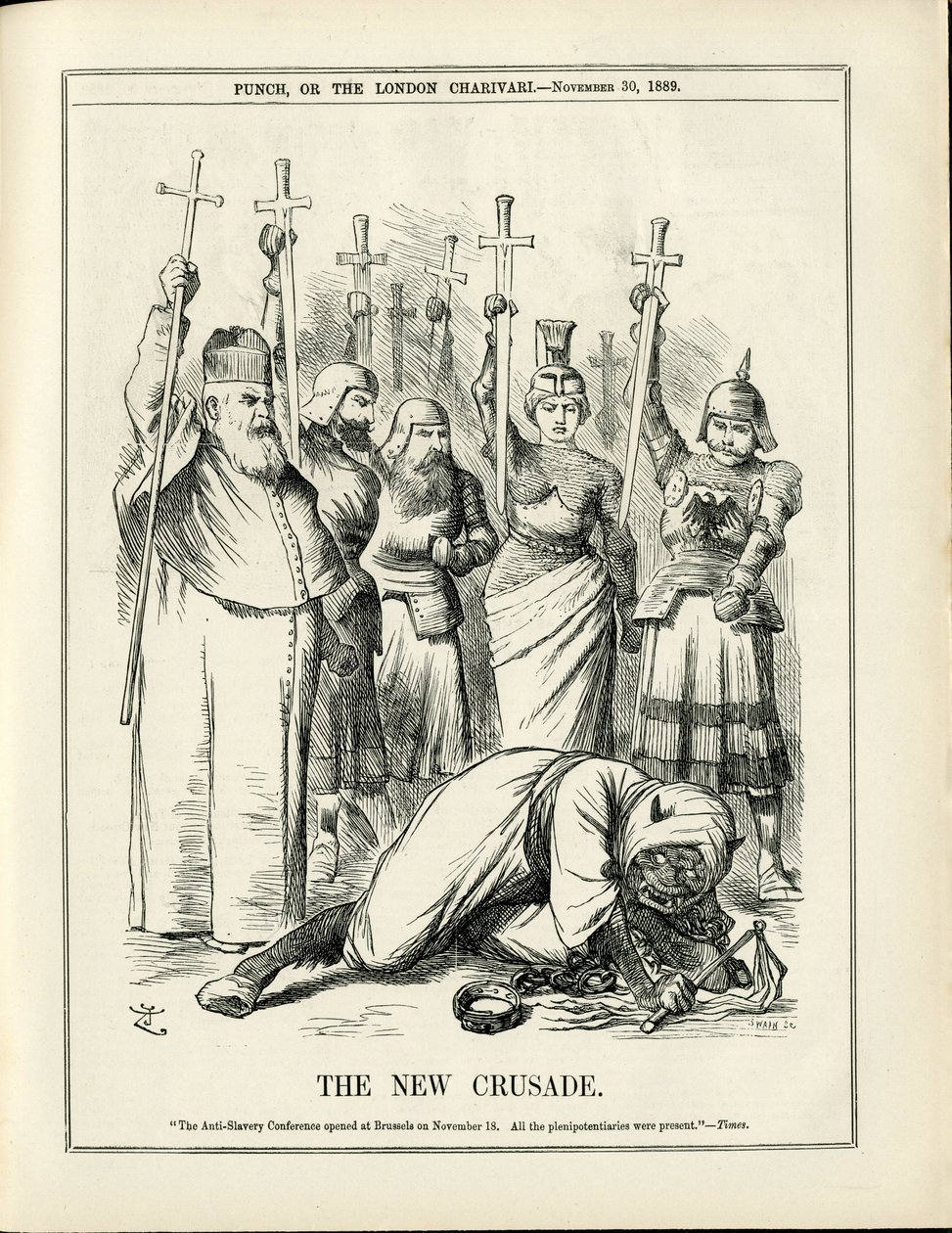 Ilustracja Johna Tenniela (1820-1914) w Punch autorstwa John Tenniel
