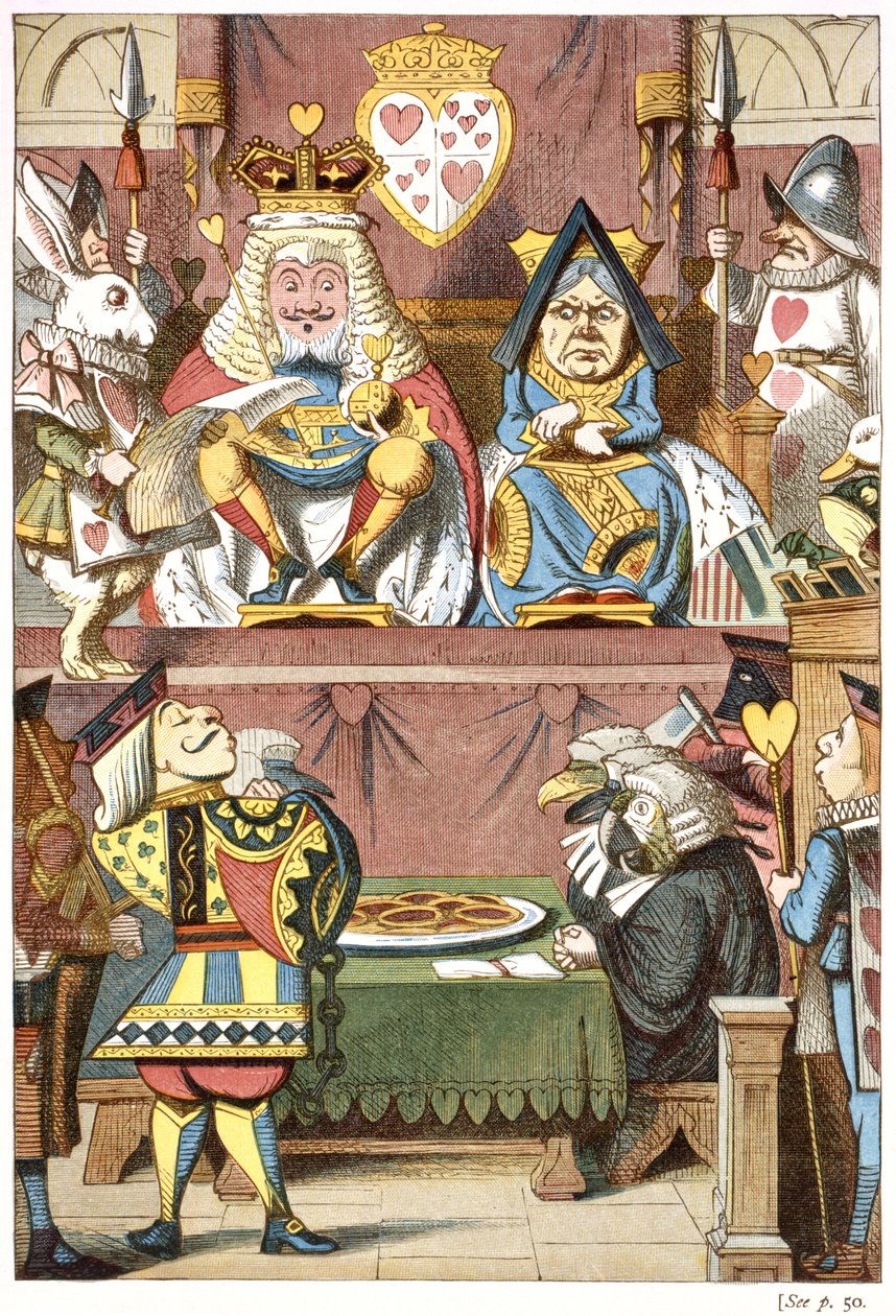 Inspekcja tarty autorstwa John Tenniel