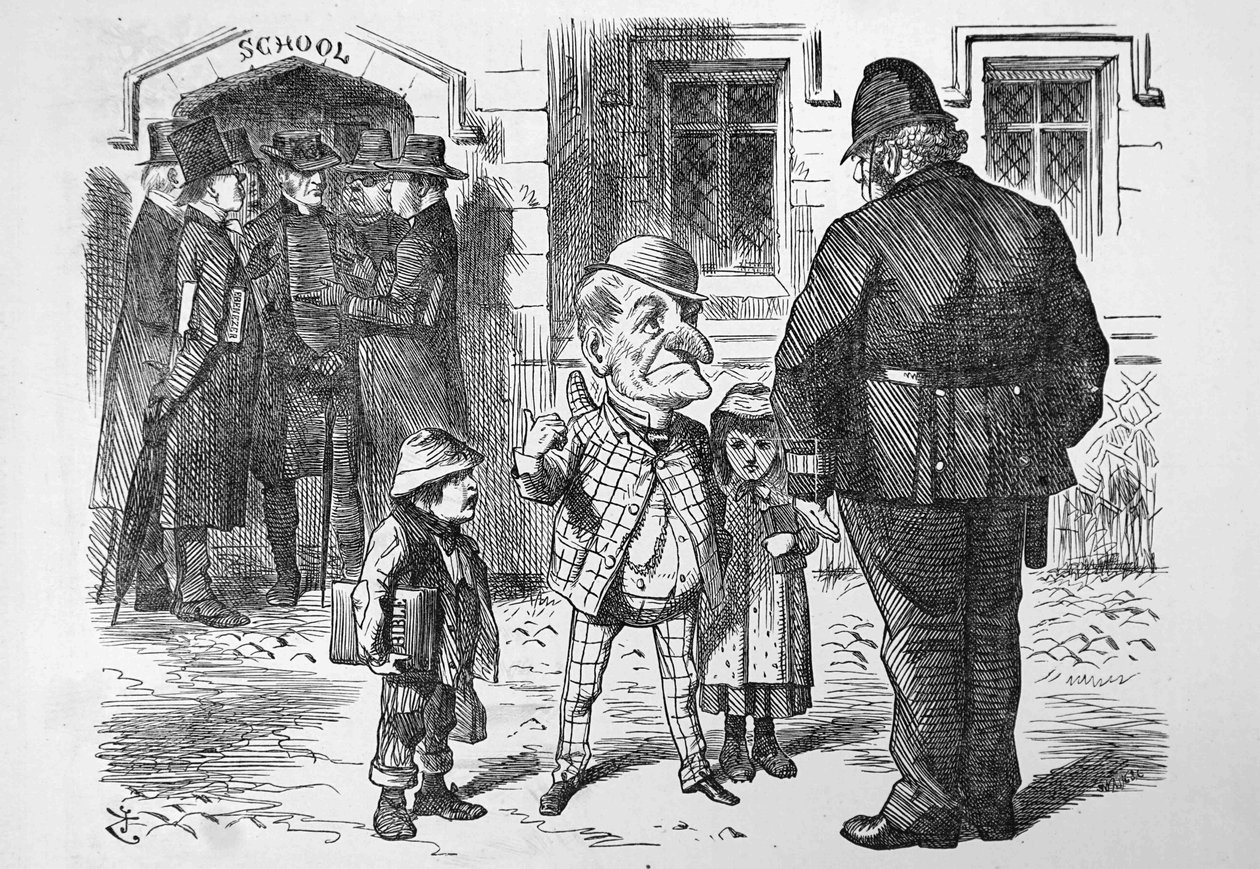 Pan Punch apeluje do Johna Bulla. autorstwa John Tenniel