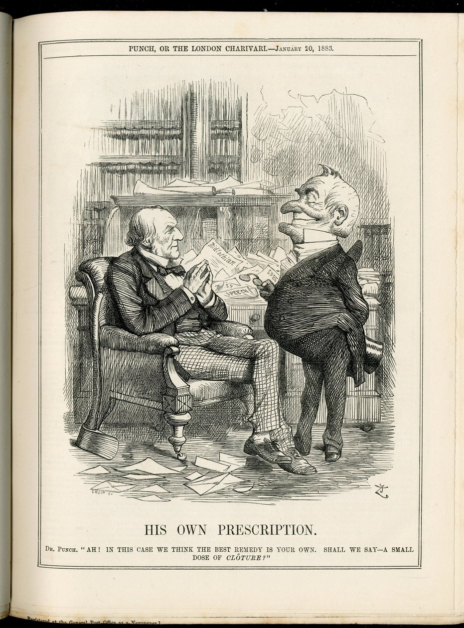 Dziurkacz autorstwa John Tenniel