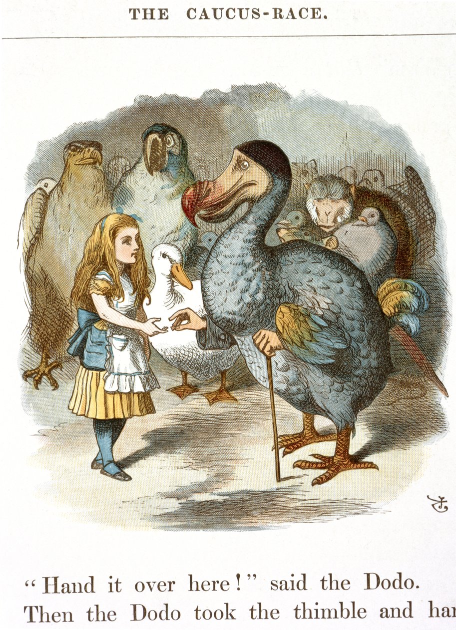 Wyścig Kaucus autorstwa John Tenniel